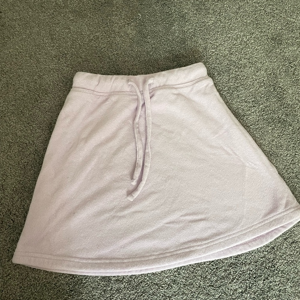 437 Lilac Towel Skirt